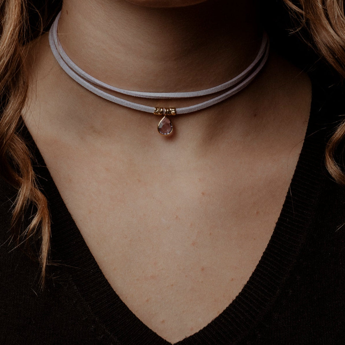 cordino lilla e ametista