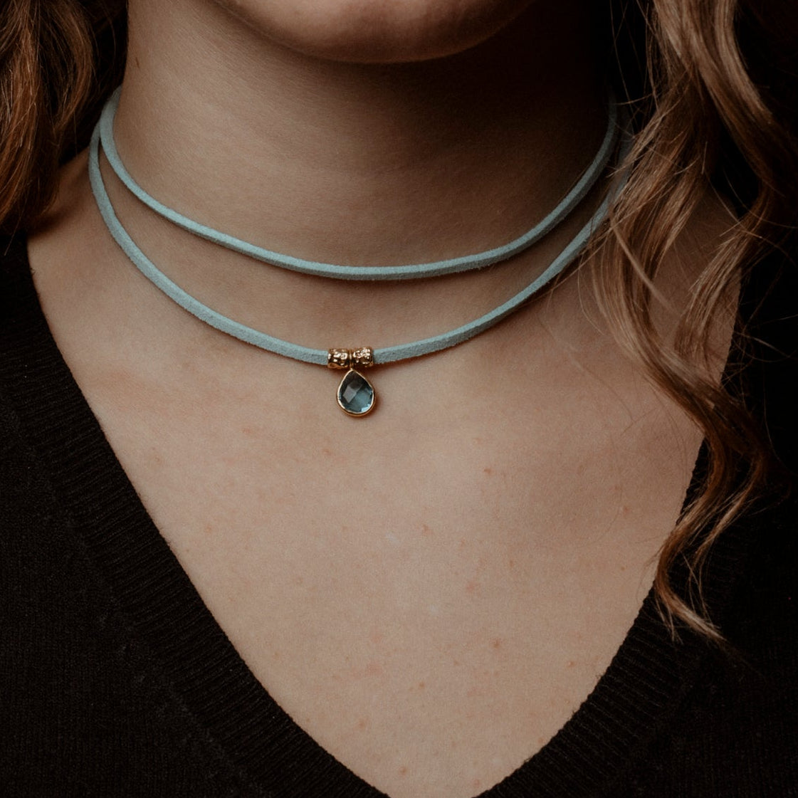 cordino celeste e topazio swiss